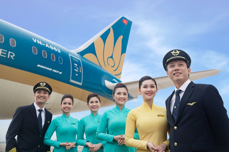 Đồng phục tiếp viên Vietnam Airlines