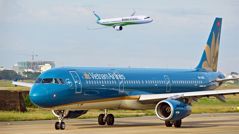 So sánh mạng lười đường bay giữa Bamboo và Vietnam Airlines