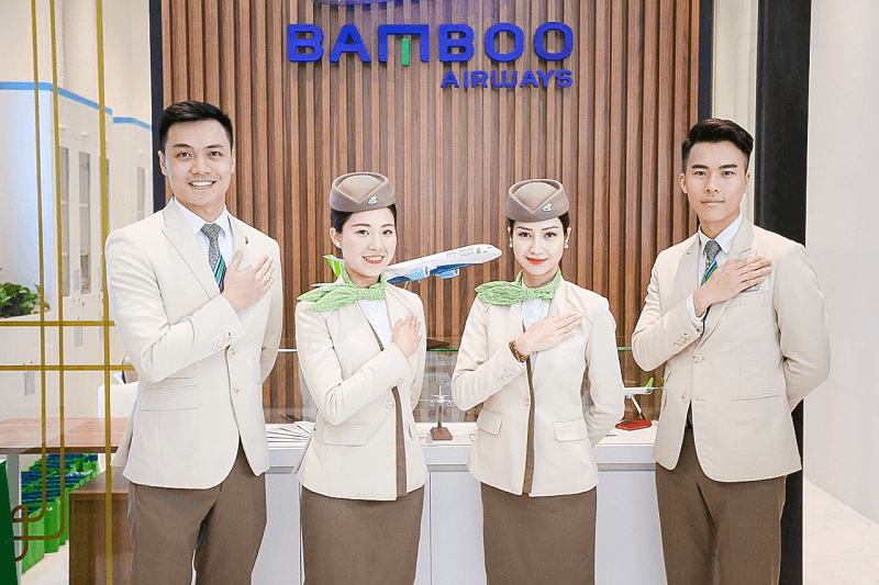 Đồng phục tiếp viên Bamboo Airways