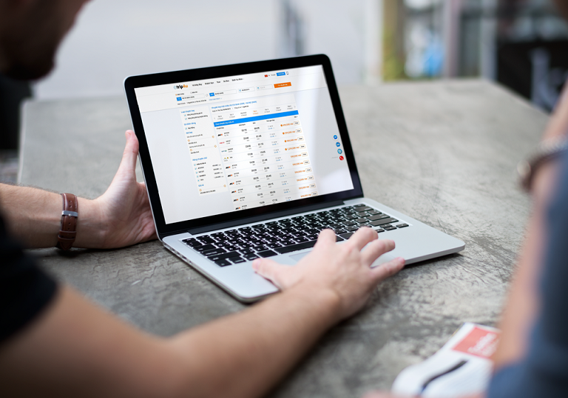 Etrip4u là website giúp bạn đặt vé máy bay Vietravel Airlines dễ dàng