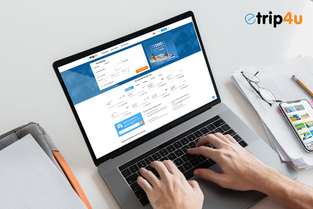 Đặt v&eacute; m&aacute;y bay gi&aacute; tốt nhất tại Etrip4u