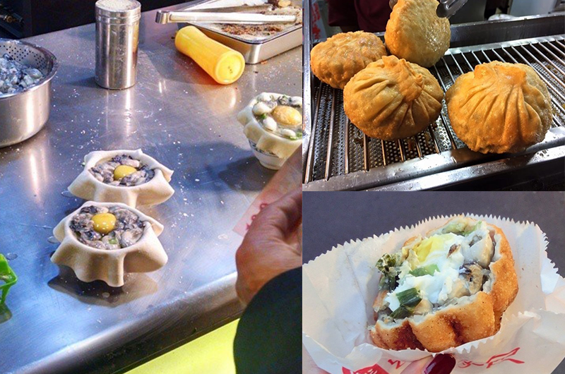 Bánh bao hàu sữa là một trong những món ăn nổi tiếng nhất Đài Loan Bánh bao hàu sữa là một trong những món ăn nổi tiếng nhất Đài Loan