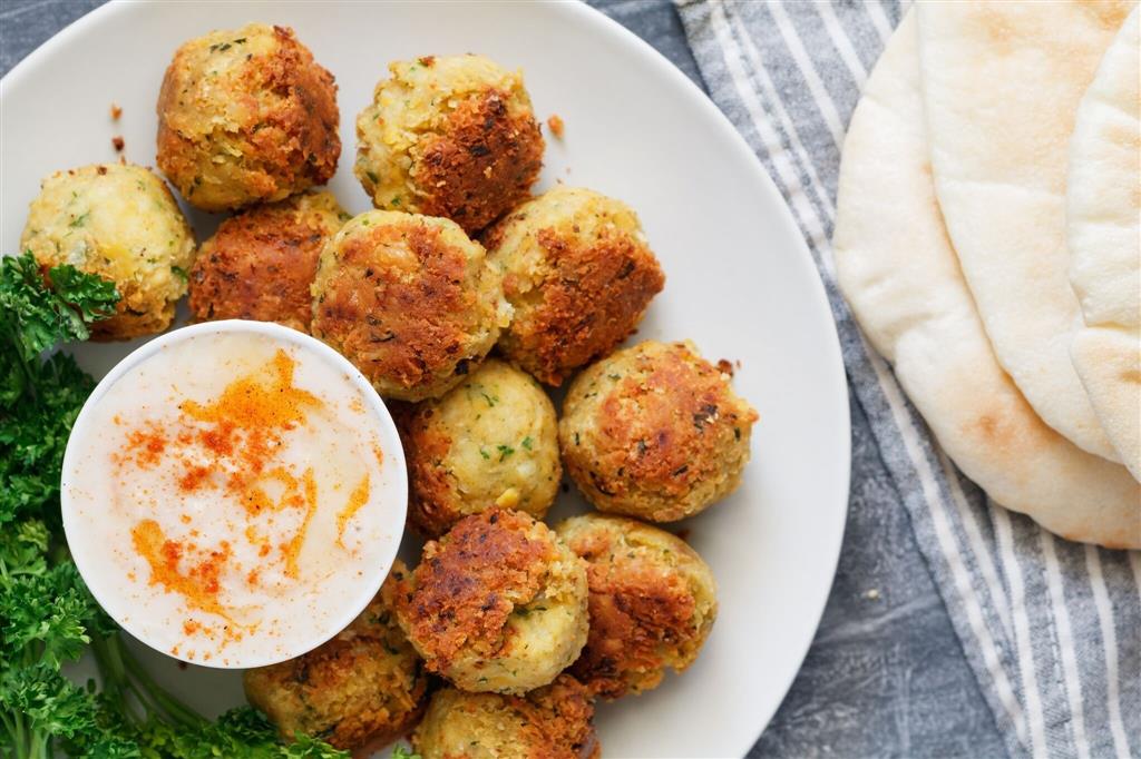 Món Falafel đầy hấp dẫn Món Falafel đầy hấp dẫn