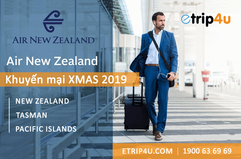 Air New Zealand khuyến mại đặc biệt XMAS 2019 Air New Zealand khuyến mại đặc biệt XMAS 2019