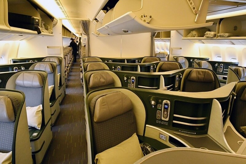 Phòng Hạng Business của EVA Air