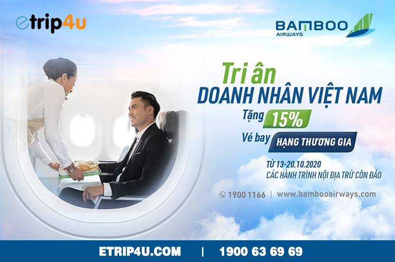 Cập nhật ưu đãi Bamboo Airways