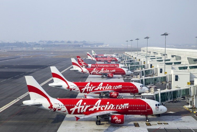 Đội bay của AirAsia ngày càng được mở rộng Đội bay của AirAsia ngày càng được mở rộng