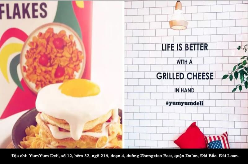 Đến YumYum Deli là phải ăn bánh kếp