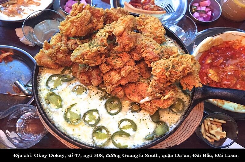 Chảo gà phô mai đầy mê hoặc đối với các tín đồ của phô mai