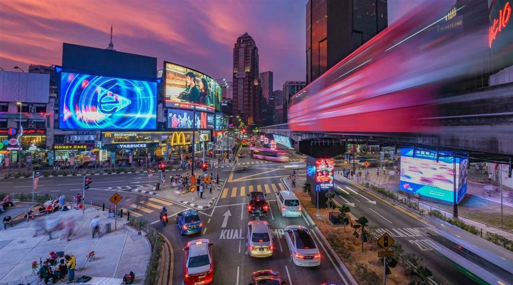 Các điểm tham quan tại Kuala Lumpur khá gần nhau