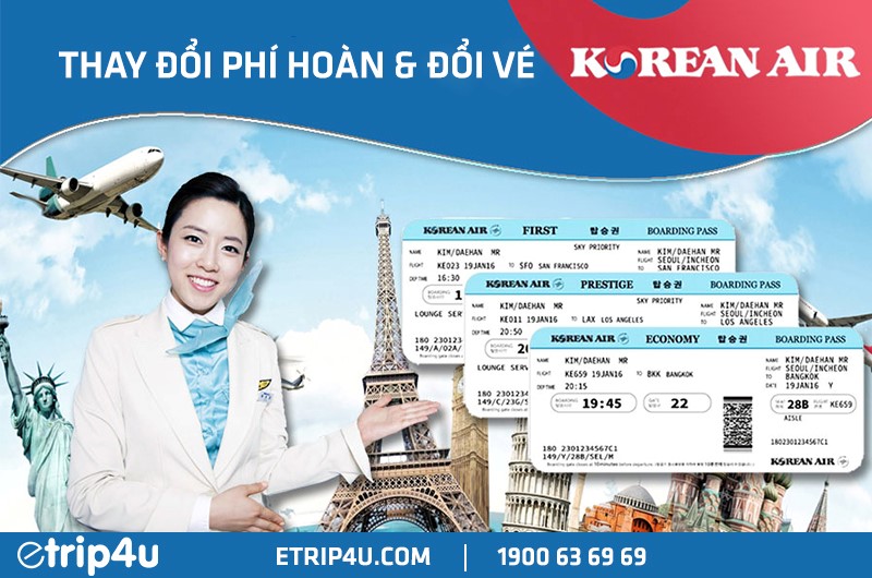 Cập nhật thông tin Korean Air