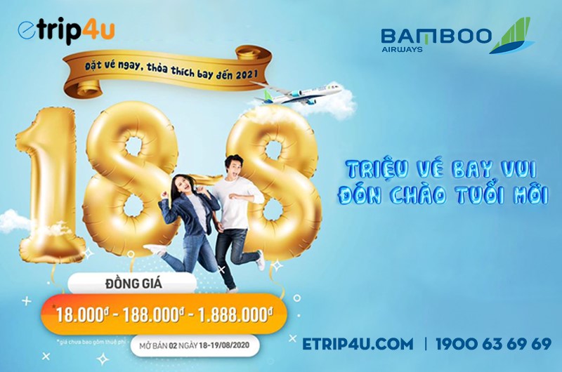 Cập nhật ưu đãi từ Bamboo Airways Cập nhật ưu đãi từ Bamboo Airways