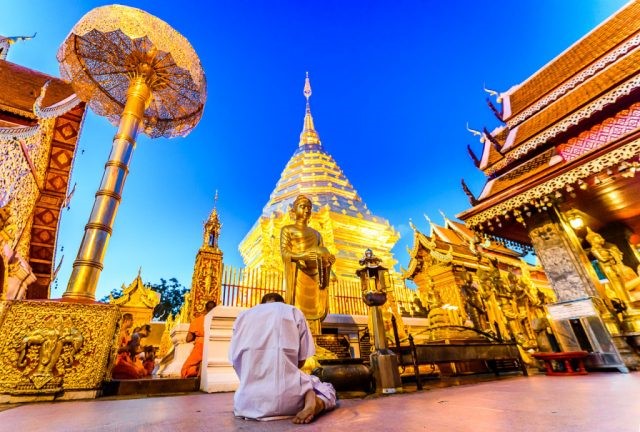 Chùa Phrathat Doi Suthep linh thiêng