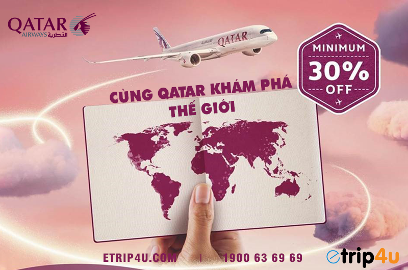 Cập nhật ưu đãi Qatar Airways