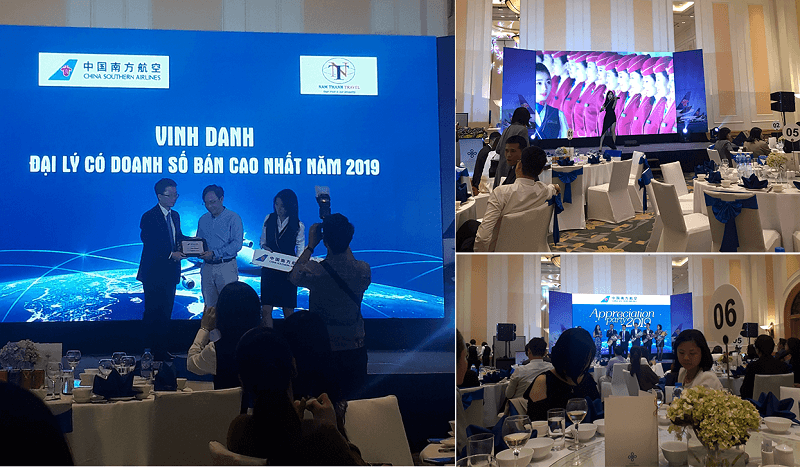 Ông Lê Đình Dũng – Tổng giám đốc của Nam Thanh Travel lên nhận Cúp vinh danh Ông Lê Đình Dũng – Tổng giám đốc của Nam Thanh Travel lên nhận Cúp vinh danh