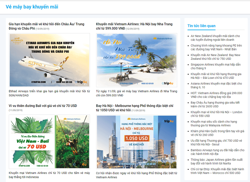 Mang tới những tin tức khuyến mãi mới nhất tới khách hàng