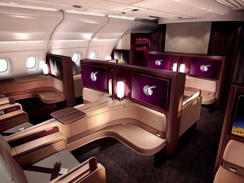 Ghế hạng nhất của Qatar Airways mang lại cho hành khách những trải nghiệm vô cùng tuyệt vời Ghế hạng nhất của Qatar Airways mang lại cho hành khách những trải nghiệm vô cùng tuyệt vời