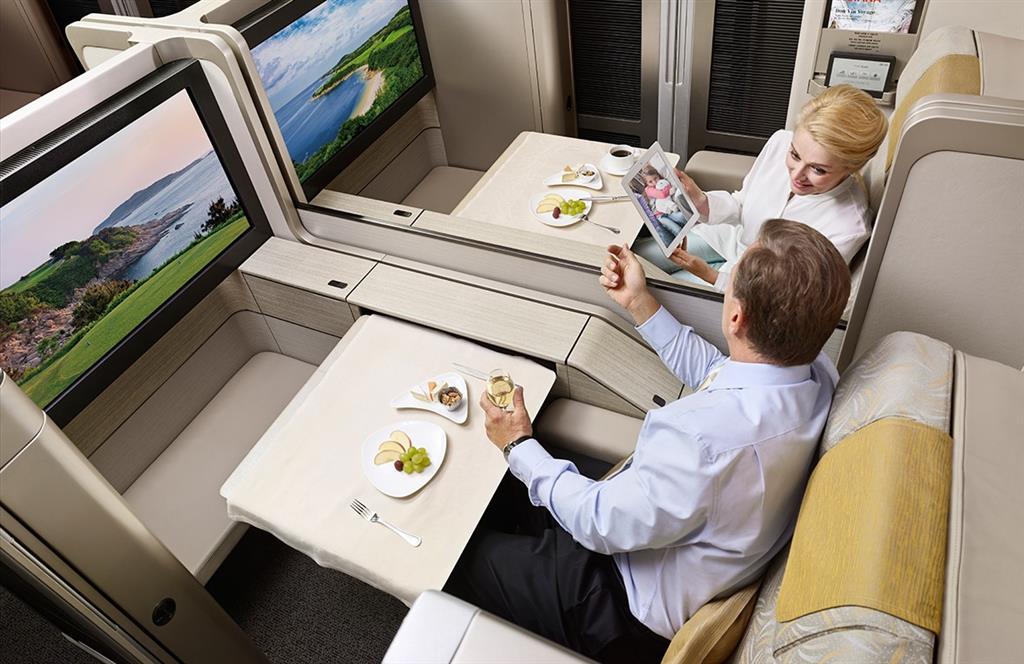 Ghế ngồi hạng Nhất của Asiana Airlines