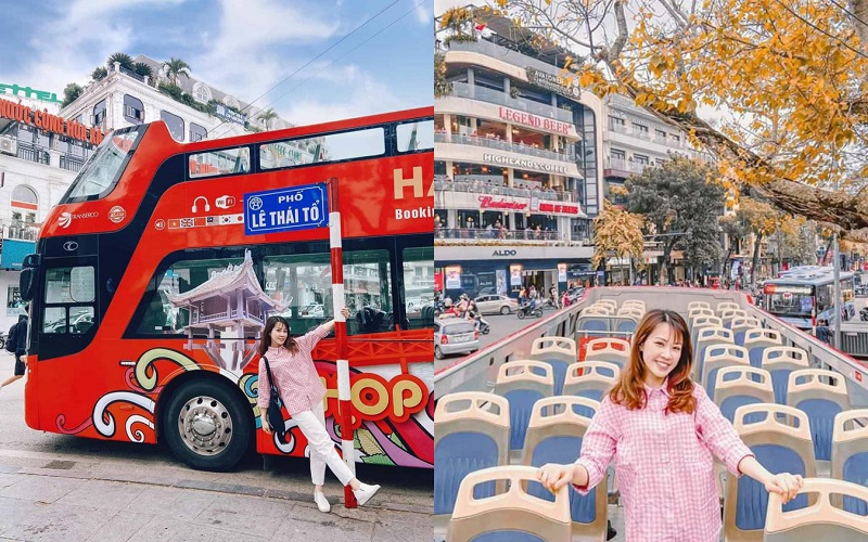Trải nghiệm bus hop-on hop-off Hà Nội