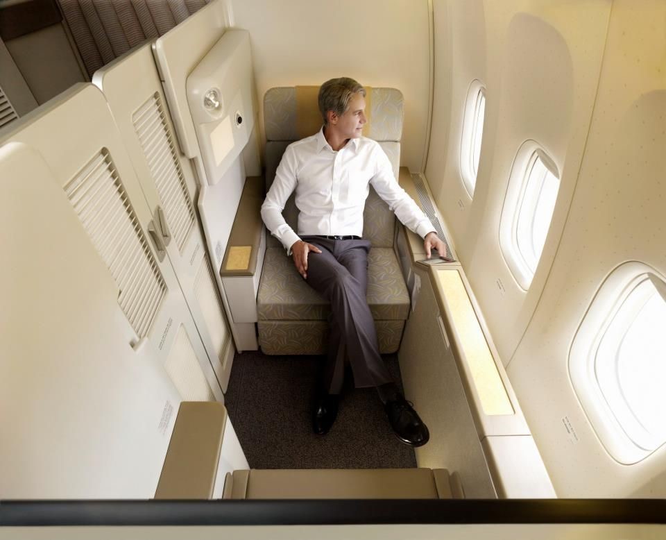 Hạng First Suite Class mang tới sự riêng tư tối đa cho khách hàng