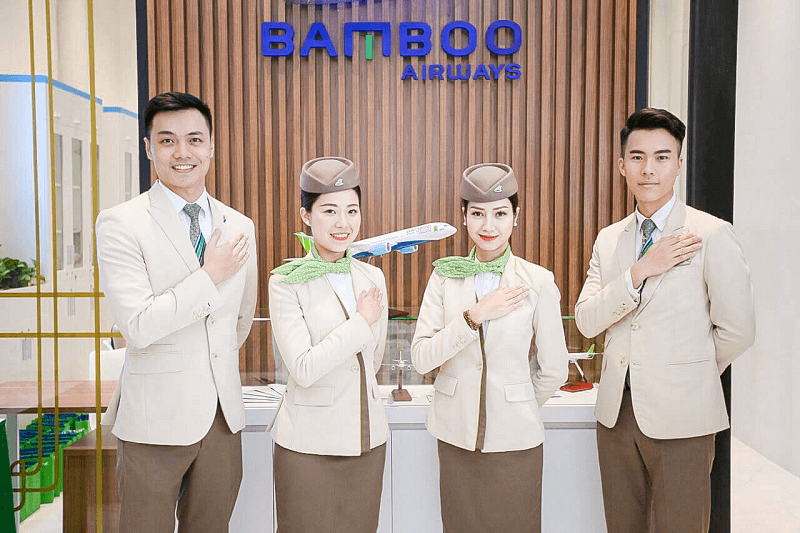 Đồng phục của tiếp viên Bamboo Airways