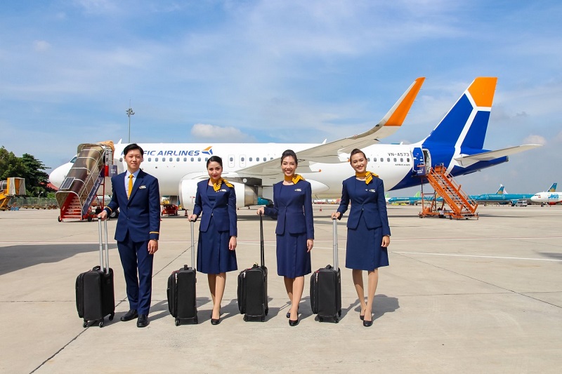 Đồng phục tiếp viên Pacific Airlines