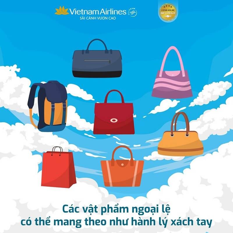 Các vật dụng được mang theo hành lý xách tay Các vật dụng được mang theo hành lý xách tay
