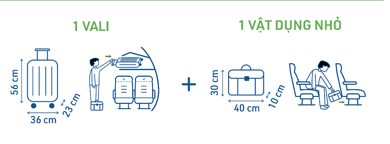 Hành lý xách tay có bị cân không? Quy định hành lý xách tay
