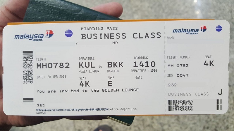 Điều kiện đổi vé Malaysia Airlines
