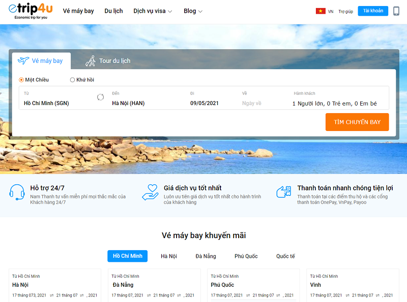 Top 20+ đặt tour du lịch tốt nhất 3 Hướng dẫn đặt tour du lịch trực tuyến tại Etrip4u