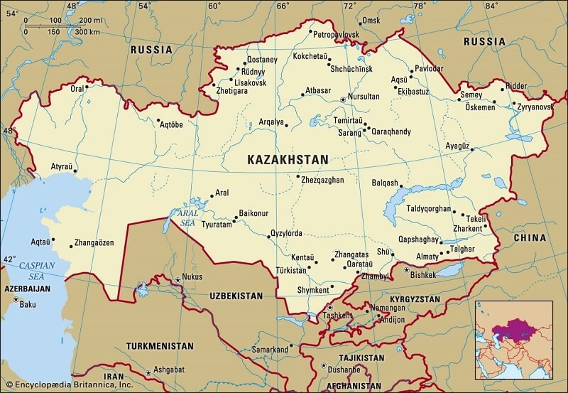 Kazakhstan là 1 quốc gia rộng lớn Kazakhstan là 1 quốc gia rộng lớn