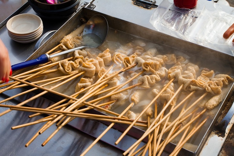 Những xiên chả cá hấp dẫn cho những ngày se lạnh