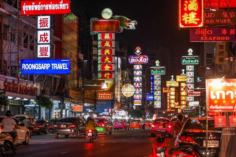 Khu phố người Hoa Chinatown, Thái Lan Khu phố người Hoa Chinatown, Thái Lan