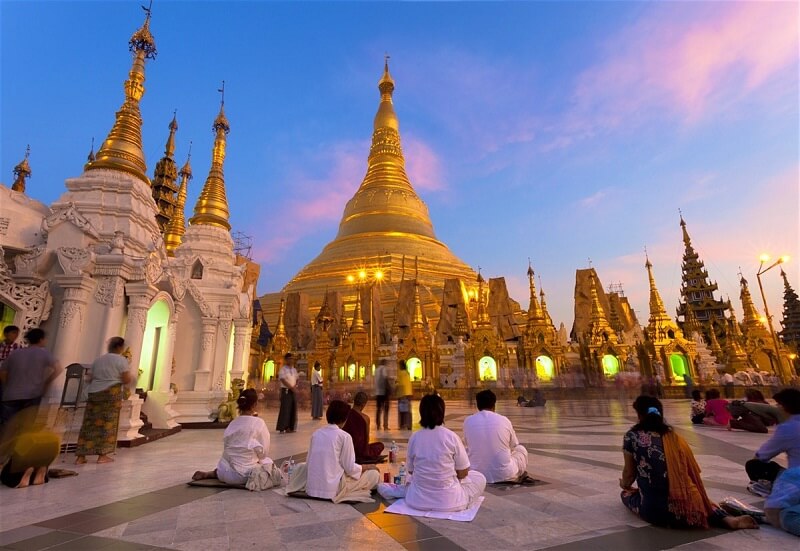 Thăm chùa Shwedagon