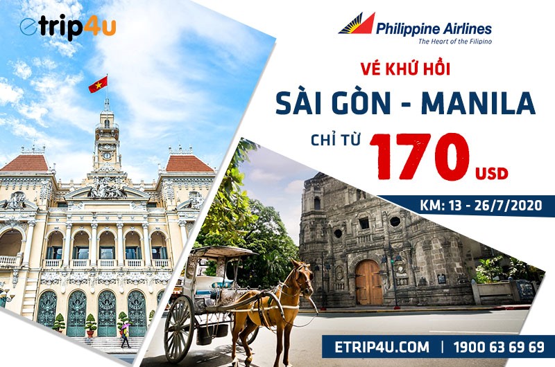 Khuyến mại Philippine Airlines