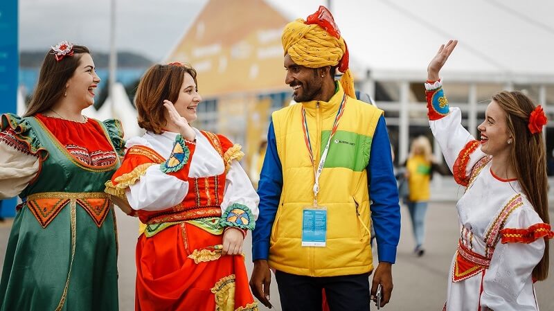 Người dân Nga cực kì thân thiện và mến khách