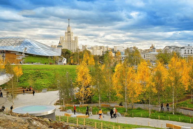 Khung cảnh mùa thu tuyệt đẹp nước Nga