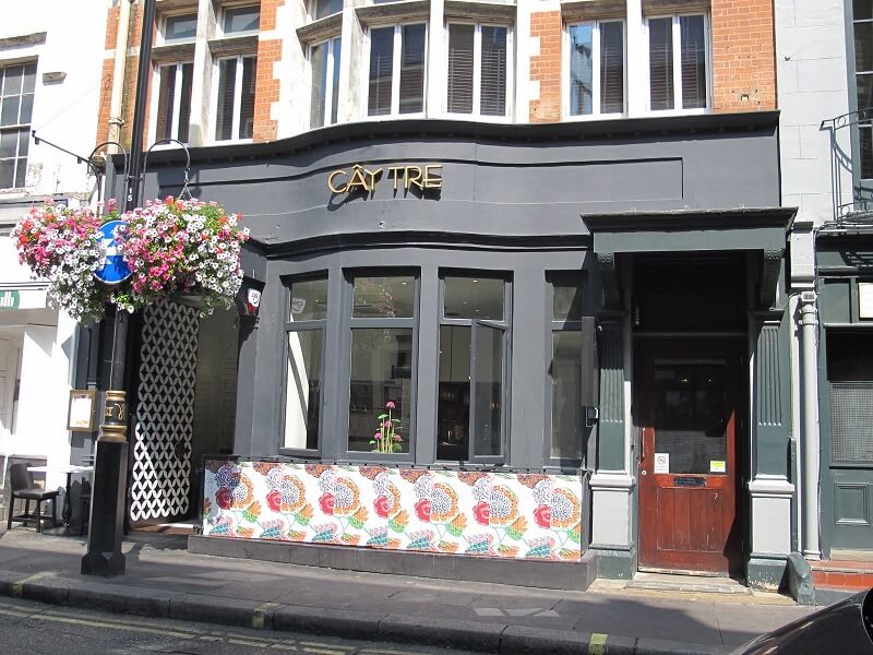 Cây tre Soho được đánh giá là 1 trong 10 nhà hàng ăn tối ngon nhất ở London