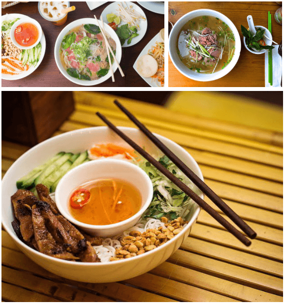 Món có menu rất đa dạng