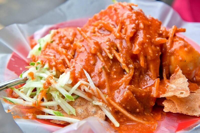 Món trộn thập cẩm Pasembur Món trộn thập cẩm Pasembur