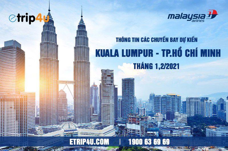 Cập nhật thông tin lịch bay từ Malaysia Airlines Cập nhật thông tin lịch bay từ Malaysia Airlines