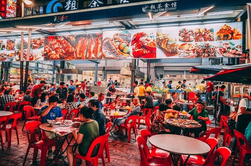 Con đường Jalan Alor trở thành điểm ăn uống đường phố nổi tiếng Con đường Jalan Alor trở thành điểm ăn uống đường phố nổi tiếng