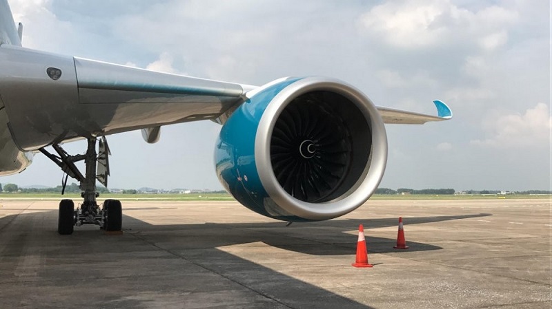 Máy bay sử dụng động cơ Trent XWB của hãng Rolls Royce Máy bay sử dụng động cơ Trent XWB của hãng Rolls Royce