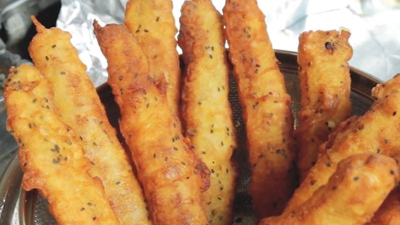 Món chuối chiên Thái Lan hấp dẫn