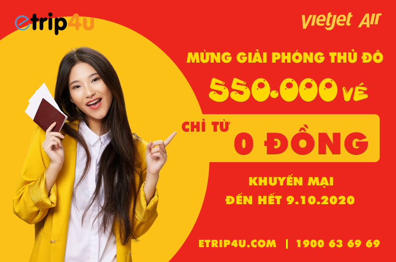 Cập nhật ưu đãi Vietjet Air Cập nhật ưu đãi Vietjet Air