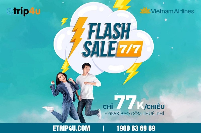 Ngày trùng tháng 7, ưu đãi hết sảy cùng Vietnam Airlines