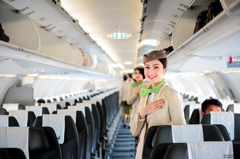 Tìm hiểu các dịch vụ trên máy bay Bamboo Airways - những thứ cung cấp trên máy bay