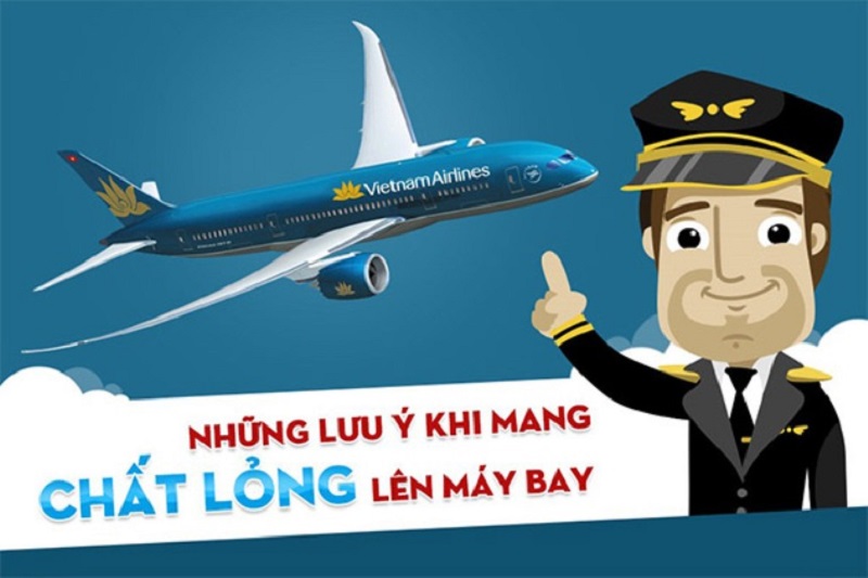 Các chất lỏng bị cấm mang lên máy bay