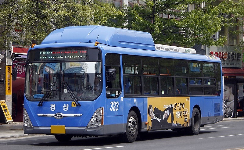 Xe bus là phương tiện phổ biến tại Incheon Xe bus là phương tiện phổ biến tại Incheon