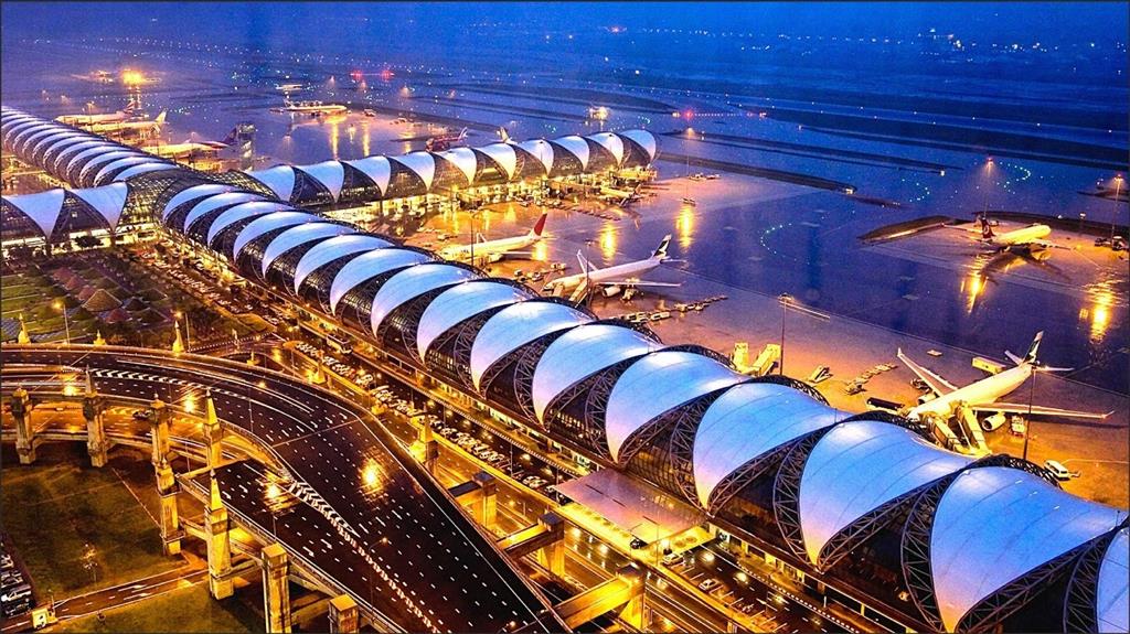 Suvarnabhumi là sân bay quốc tế lớn tại Thái Lan
